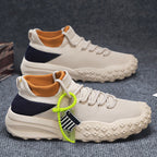 Damen Sportliche Sneaker mit hoch atmungsaktivem Strick-Obermaterial und rutschfester Sohle