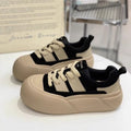 Damen Sneaker mit hoher Profilsohle und atmungsaktiver Obermaterialstruktur R&B