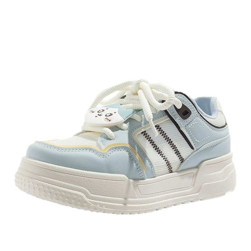 Damen Verspielte Sneakers mit tierischen Applikationen und bequemer Dämpfung