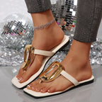 Damen Elegante und modische Sandalen mit glänzendem Design R&B