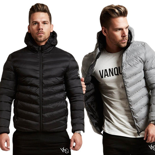 Herren leichte Daunenjacke R&B