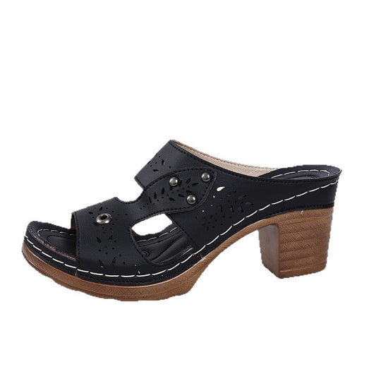 Damen Komfortable Lederschuhe R&B
