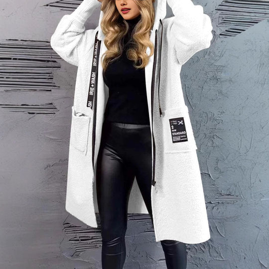 Damen Kuschelige Teddyjacke mit praktischen Taschen R&B