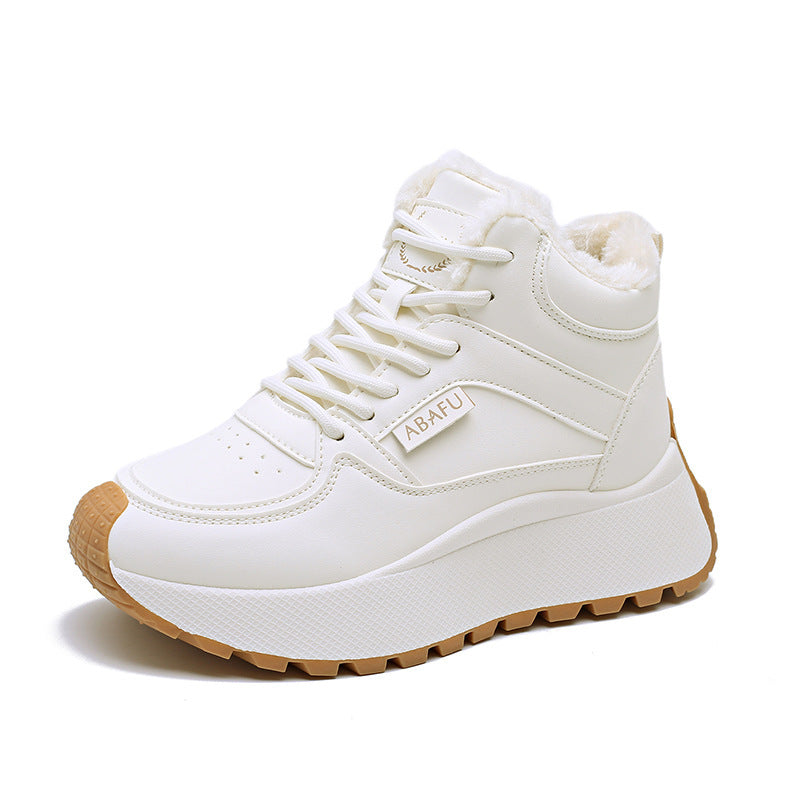 Damen Winter Sneaker mit kuscheligem Innenfutter und rutschfester Sohle R&B