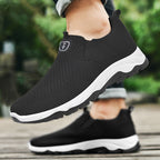 Damen Sportliche Slip-On Sneakers mit flexiblem Design und atmungsaktiver Oberflächenstruktur R&B
