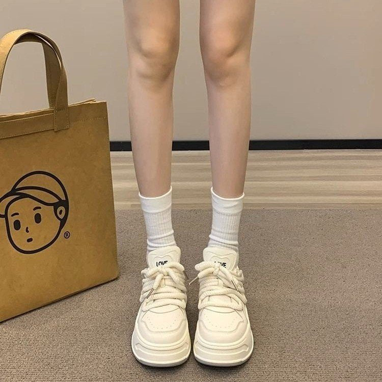 Damen Chunky Sneakers mit innovativen Dämpfungselementen und atmungsaktiver Oberflächenstruktur R&B