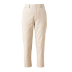 Damen elegante Stoffhose mit schmalem Schnitt