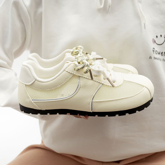 Damen Sportliche Freizeitsneaker mit atmungsaktiver Mesh-Oberfläche und komfortabler Dämpfung R&B