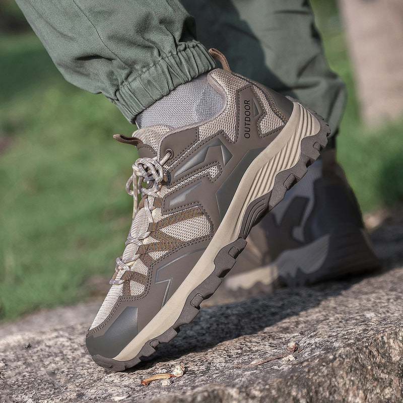 Damen Outdoor-Sneaker mit rutschfester Sohle und atmungsaktivem Obermaterial