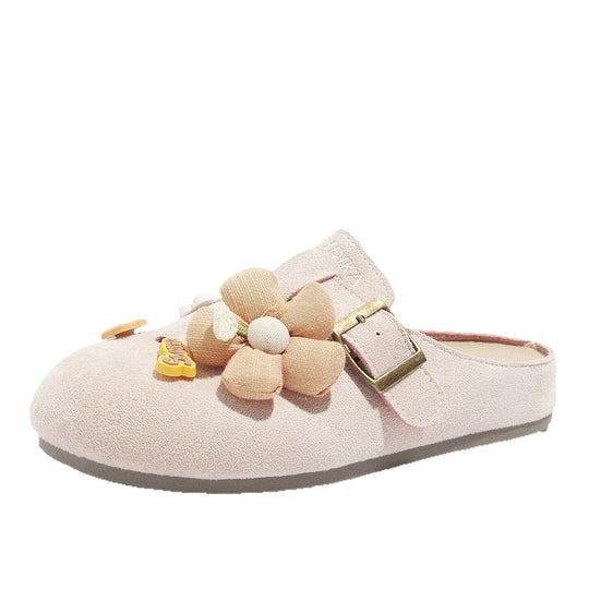 Damen Clogs mit floralem Dekor und verstellbarem Riemen R&B