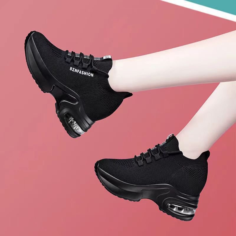 Damen Sportliche High-Top Sneakers mit atmungsaktiver Mesh-Oberfläche und flexibler Dämpfung R&B