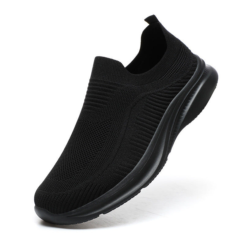 Damen Komfortable Slip-On Sneakers mit atmungsaktiver Mesh-Konstruktion R&B