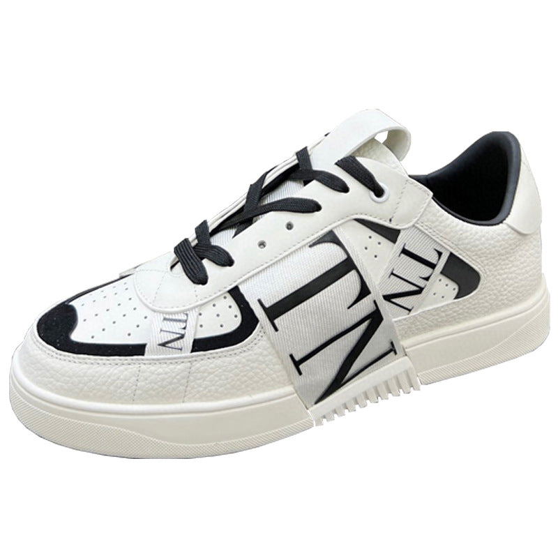 Damen Modische Sneakers mit trendigem Logo-Detail und atmungsaktiver Oberflächenstruktur R&B