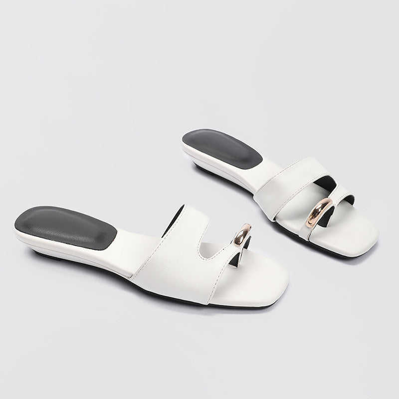 Damen Elegante und komfortable Slides mit modischen Akzenten R&B