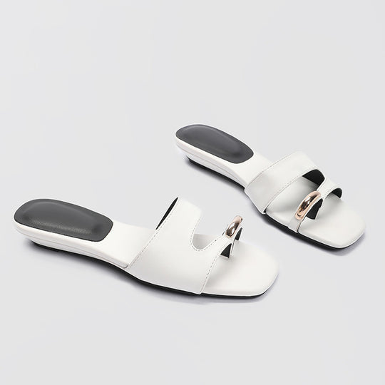 Damen Elegante und komfortable Slides mit modischen Akzenten R&B