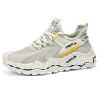 Damen Komfortable Sneakers mit atmungsaktiver Oberflächenstruktur und stoßdämpfender Sohle R&B