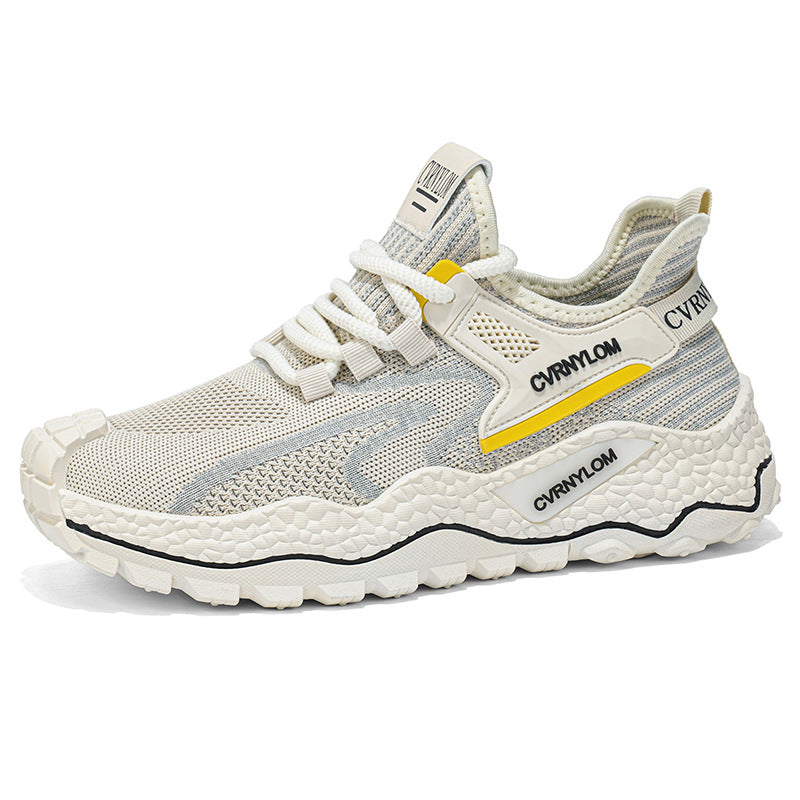 Damen Komfortable Sneakers mit atmungsaktiver Oberflächenstruktur und stoßdämpfender Sohle R&B