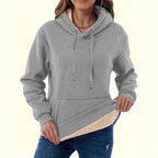 Damen Kapuzenpullover mit kuscheligem Innenfutter und oversized Passform R&B