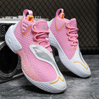 Damen Sportliche und atmungsaktive Basketball-Sneaker mit dämpfender Sohle R&B
