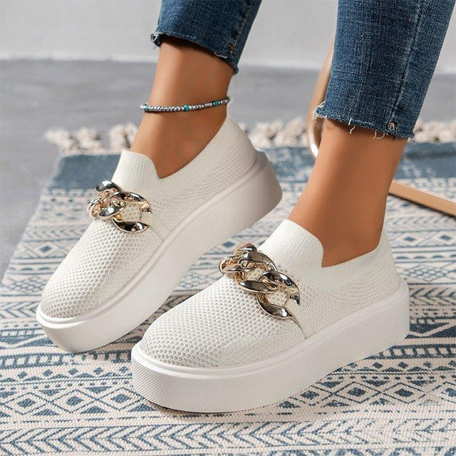 Atmungsaktive Plattformschuhe R&B