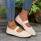 Damen Bequeme und flexible Slip-On Ballerinas