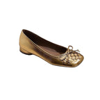 Damen Elegante Ballerinas mit geflochtener Vorderseite und bequemer Sohle R&B