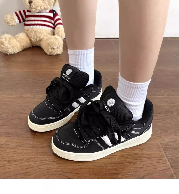 Damen Sportliche Sneakers mit atmungsaktiver Mesh-Oberfläche und bequemer Dämpfung R&B