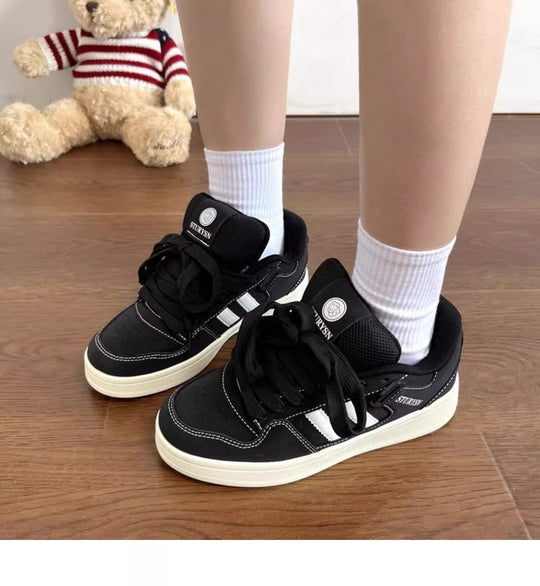 Damen Sportliche Sneakers mit atmungsaktiver Mesh-Oberfläche und bequemer Dämpfung R&B