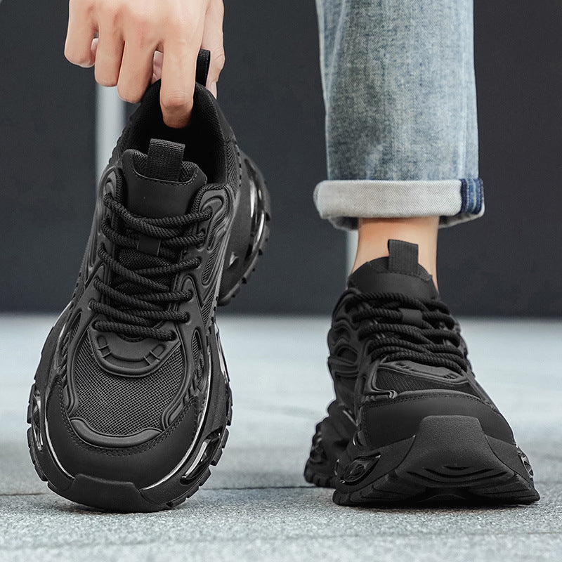 Damen Sportliche Chunky Sneakers mit atmungsaktiver Mesh-Oberfläche und komfortabler Dämpfung R&B