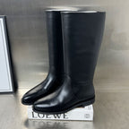Damen elegante Stiefel aus hochwertigem Leder R&B
