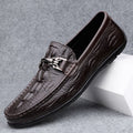 Herren Elegante Mokassins aus hochwertigem Leder mit modischem Detail R&B
