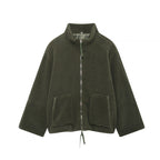 Damen kuschelige Fleecejacke R&B