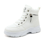 Damen High-Top Winterstiefel mit Warmfutter und rutschfester Sohle R&B