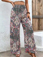Damen Weite Trendhose im Paisleymuster R&B