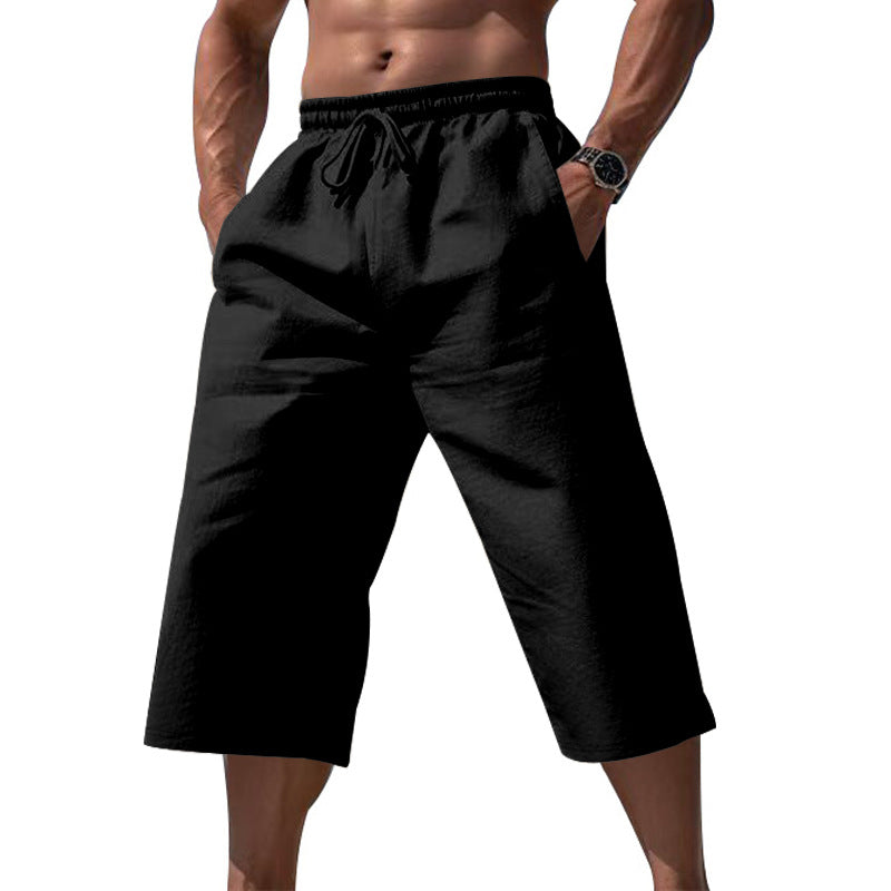 Herren nan städtische Sommerbermuda im klaren Schnitt mit Komfortbund R&B