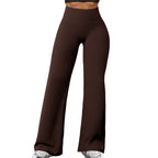 Damen Hochgeschnittene weite Sporthose R&B