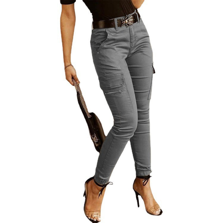 Damen Cargo-Hose mit praktischen Taschen und modernem Schnitt R&B