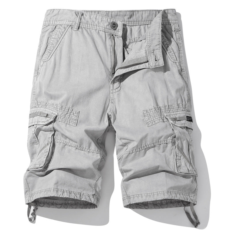 Herren Cargoshorts mit multifunktionalen Taschen und strapazierfähigem Material R&B