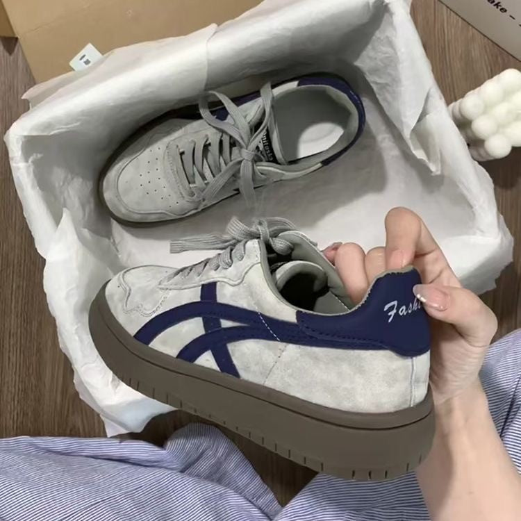 Damen Sportliche Sneaker mit strapazierfähigem Obermaterial und rutschfester Sohle R&B
