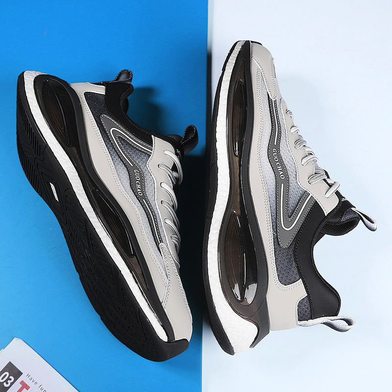 Damen Sportliche Sneaker mit stoßdämpfendem System und atmungsaktiver Oberflächenstruktur