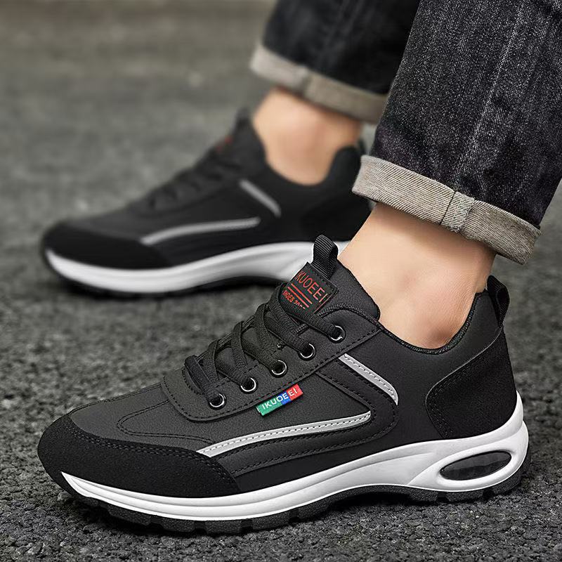 Herren modische Sneakers mit stoßdämpfender Technologie und atmungsaktiven Einsätzen R&B