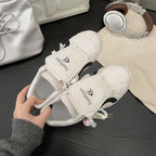 Damen Sportliche Sneakers mit praktischem Klettverschluss und eleganter Wildleder-Optik R&B
