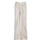 Damen elegante Palazzo-Hose mit raffinierter Drapierung R&B