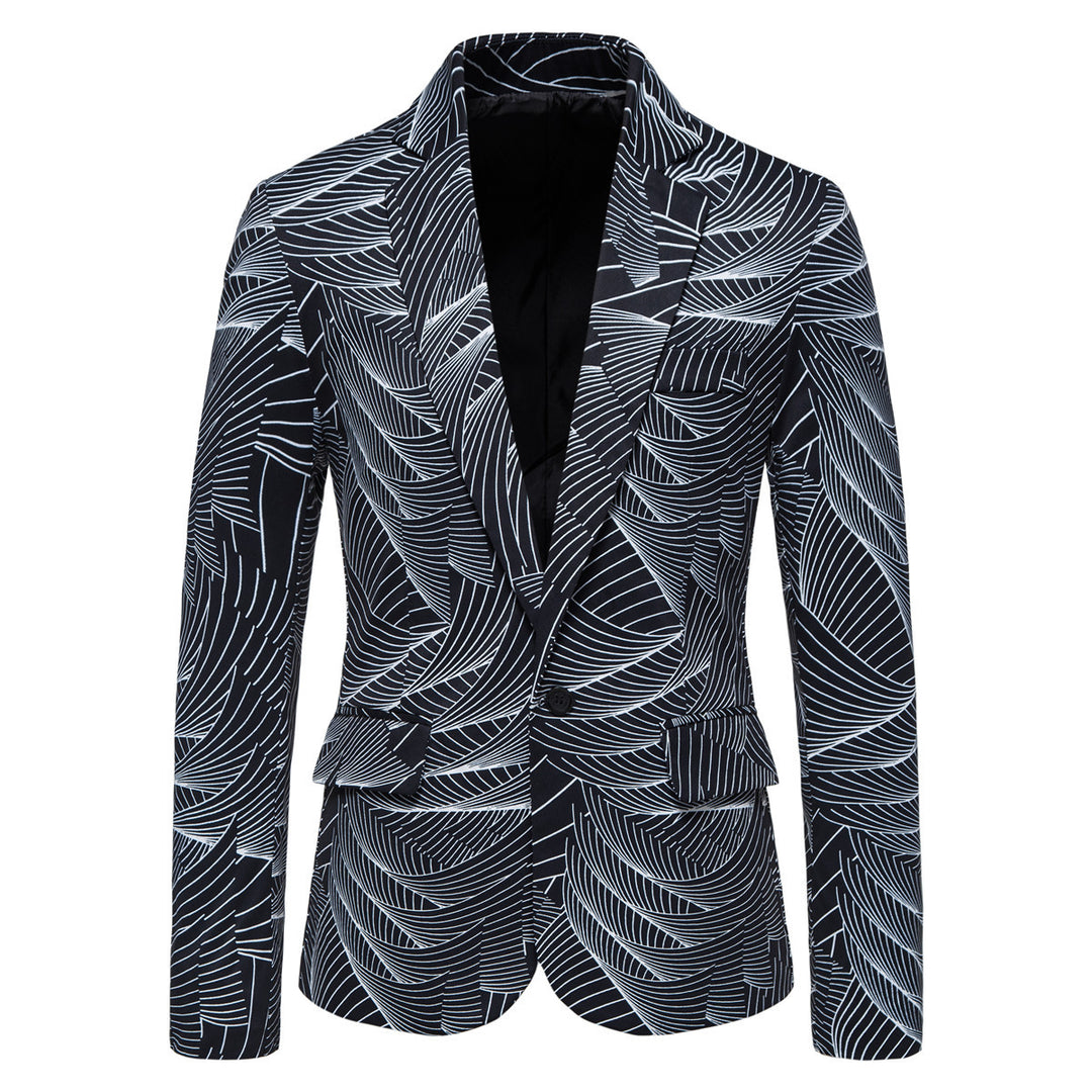 Damen modischer Blazer mit floralem Motiv R&B