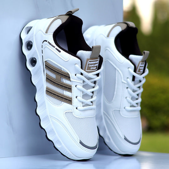 Damen Modische Sneakers mit rutschfester Sohle und atmungsaktivem Obermaterial R&B