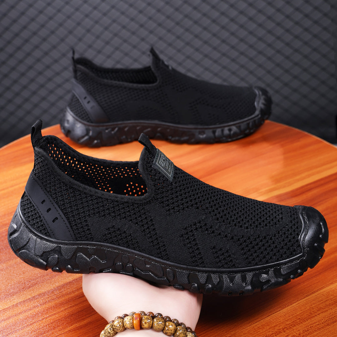 Damen Leichte und atmungsaktive Freizeitschuhe mit elastischem Einstieg R&B
