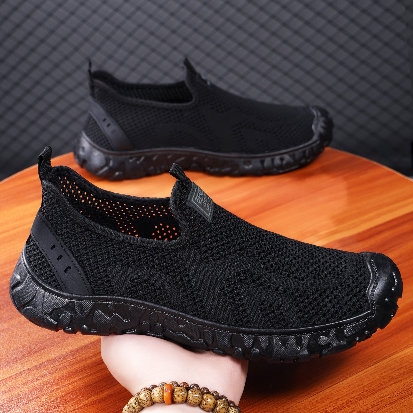 Damen Atmungsaktive Sportschuhe mit rutschfester Laufsohle und flexibler Struktur