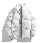 Damen futuristische Steppjacke mit astronautischen Mustern R&B