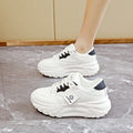 Damen Sportliche Sneakers mit dicker Gummisohle und atmungsaktivem Obermaterial R&B