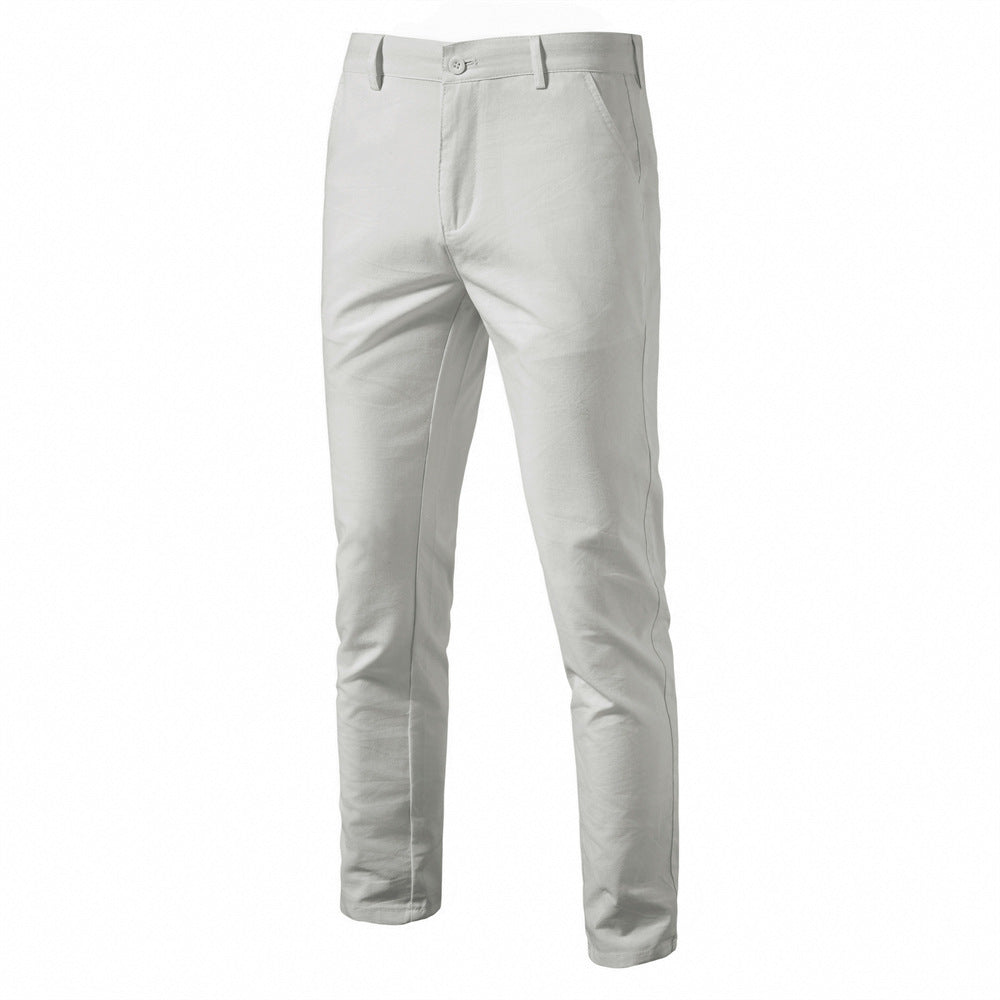Herren Chinohose mit bequemer Passform und elastischem Bund R&B